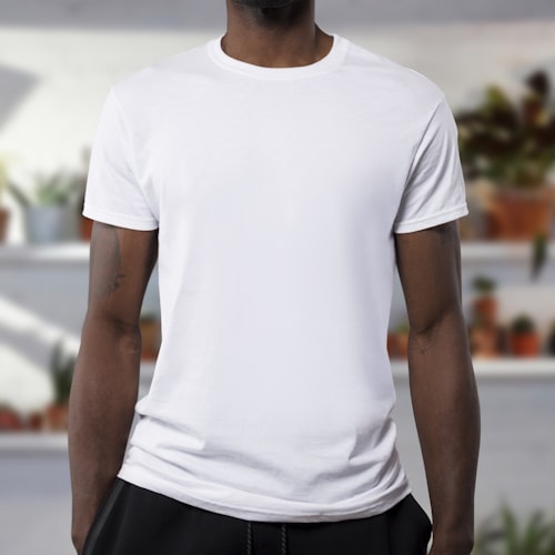 White tee